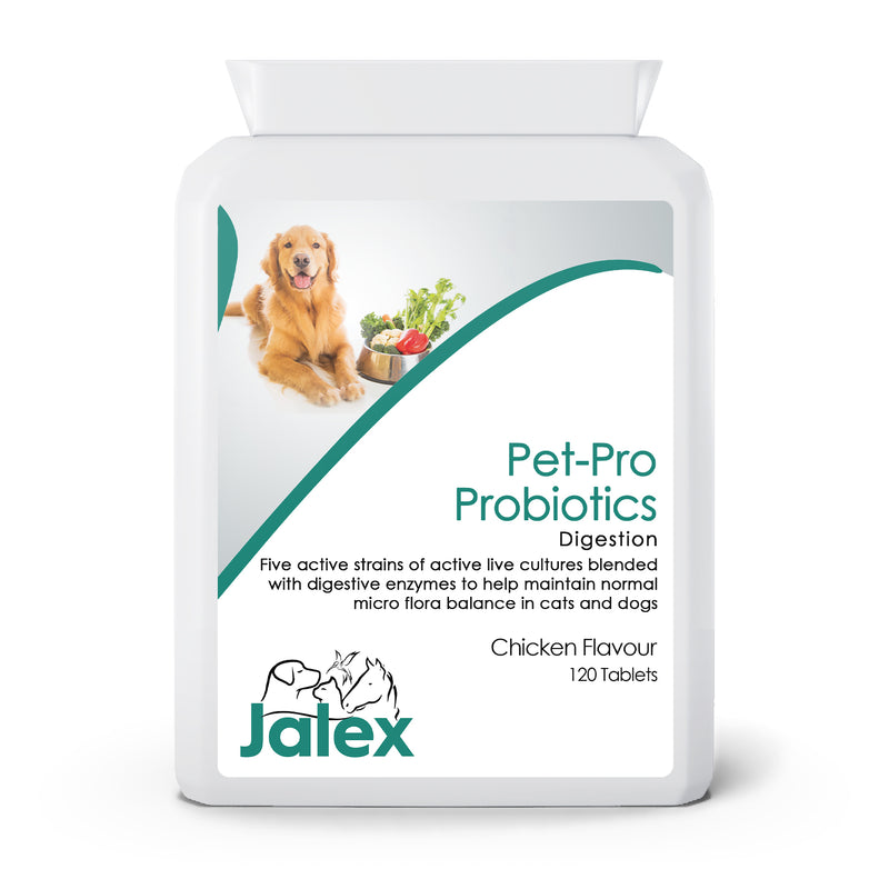 Pet Probiotics 2 Billion cfu 120 Chicken Flavoured Tablets