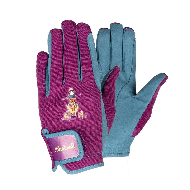 Hy Equestrian Thelwell Collection Pony Friends Riding Gloves