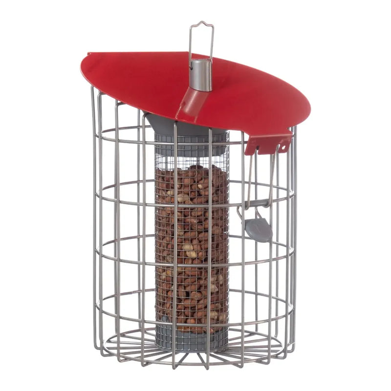 The Nuttery Roundhaus Nut Squirrel Proof Wild Bird Feeder